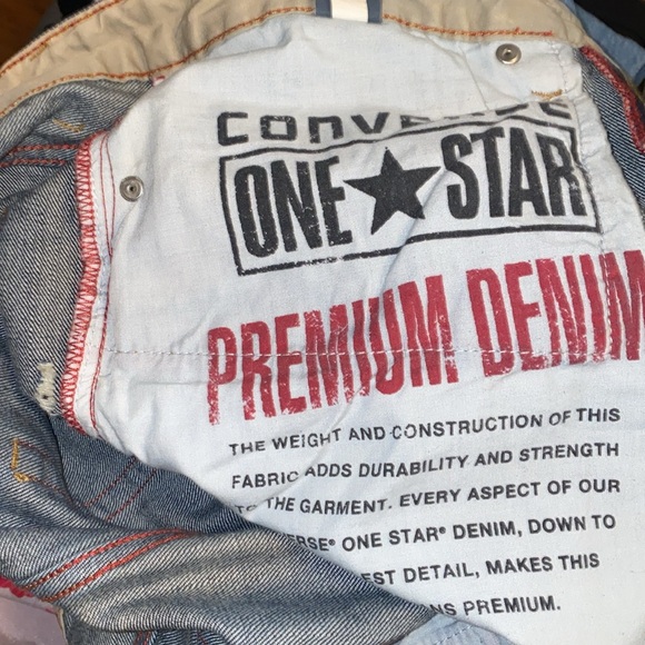 Mens Jeans - Converse Vintage Straight Dark Wash - Picture 7 of 7